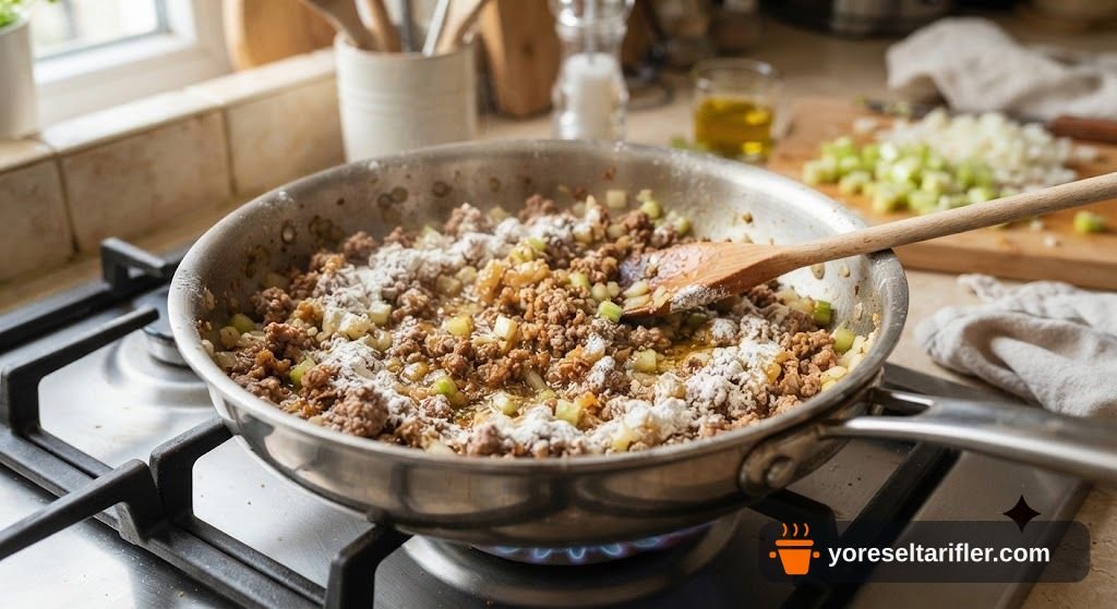 Kıymalı Kereviz Çorbası Tarifi — Adım 2