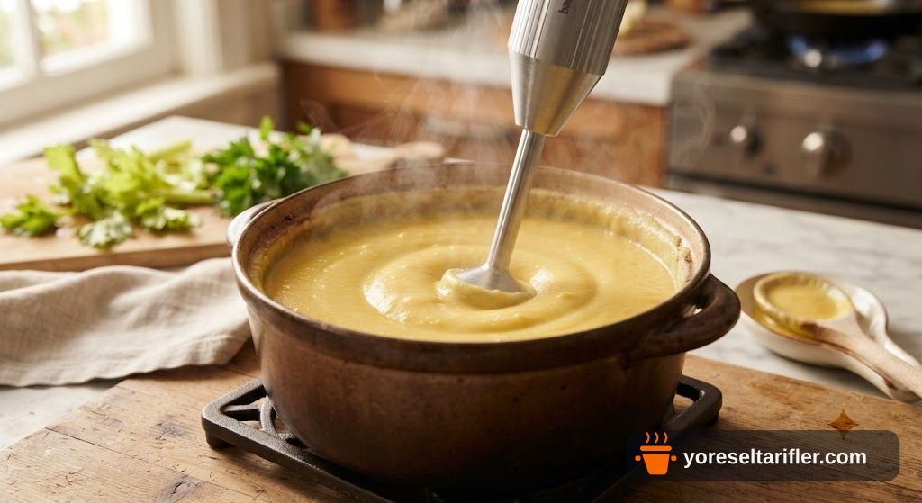 Kıymalı Kereviz Çorbası Tarifi — Adım 6
