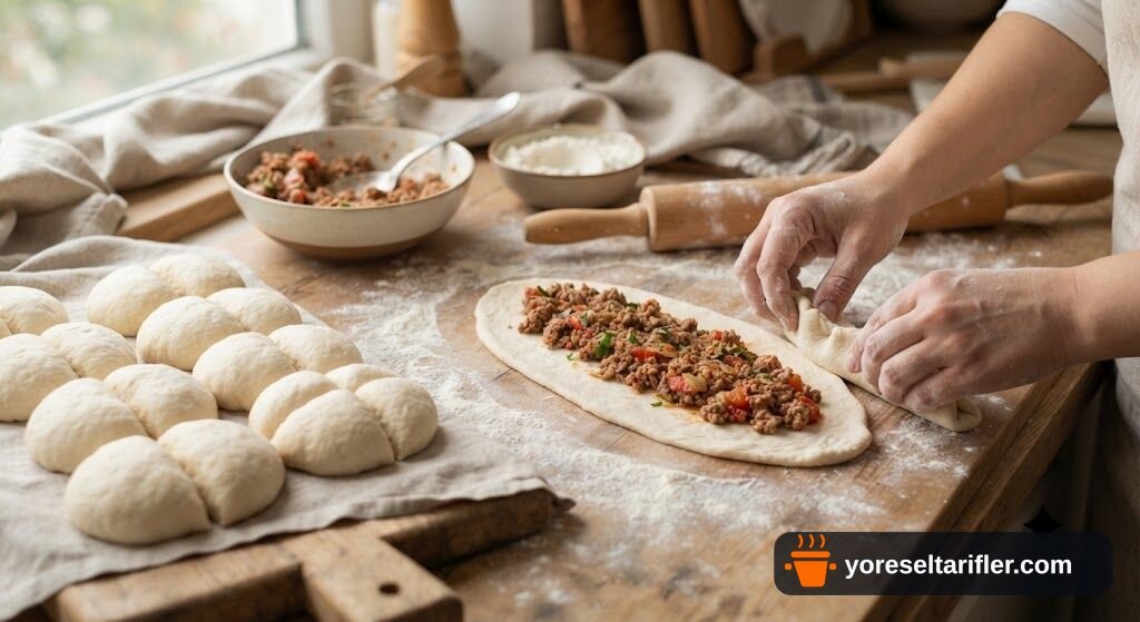 Kıymalı Kır Pidesi Tarifi — Adım 5