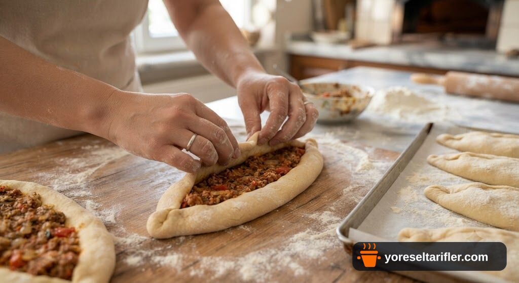 Kıymalı Kır Pidesi Tarifi — Adım 6