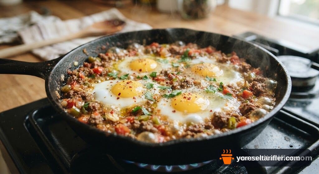 Kıymalı Menemeni Tadı Damağınızda Erir Tarifi — Adım 5