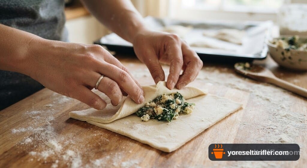 Kıymalı Milföy Börek Tarifi — Adım 7