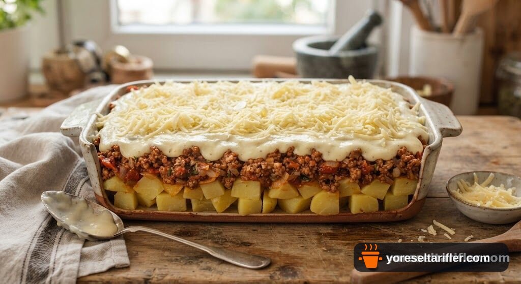 Kıymalı Patates Graten Tarifi — Adım 4