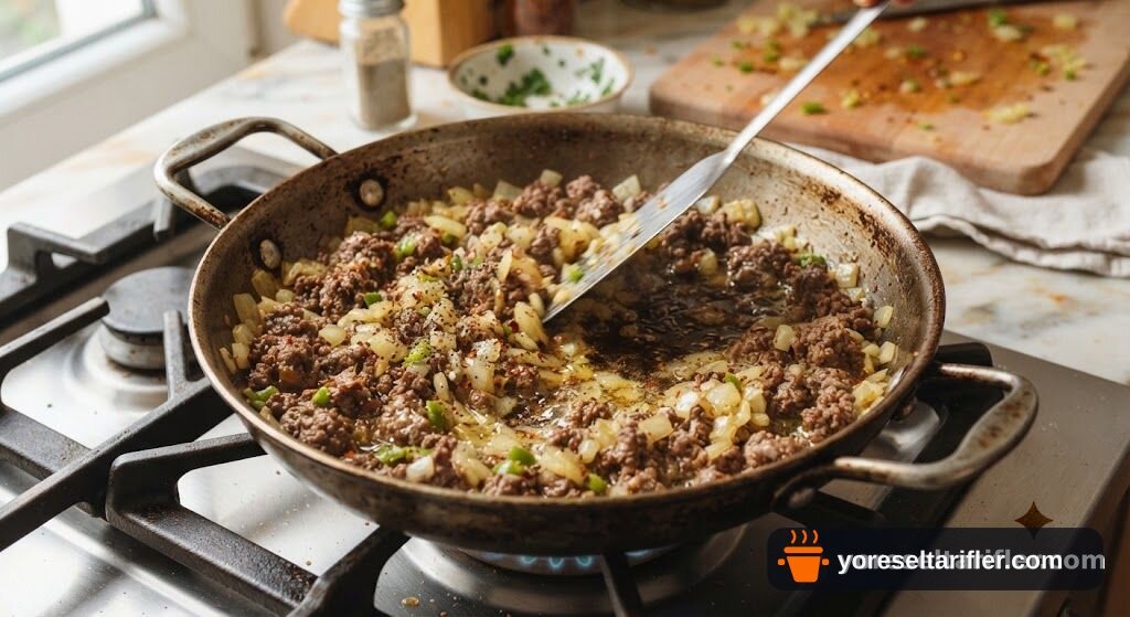 Kıymalı Patates Oturtma Tarifi — Adım 3