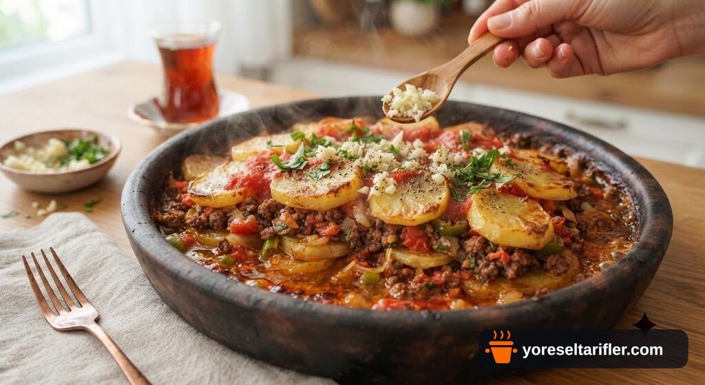 Kıymalı Patates Oturtma Tarifi — Adım 5