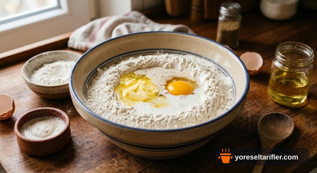Kıymalı Poğaça Tarifi — Adım 2