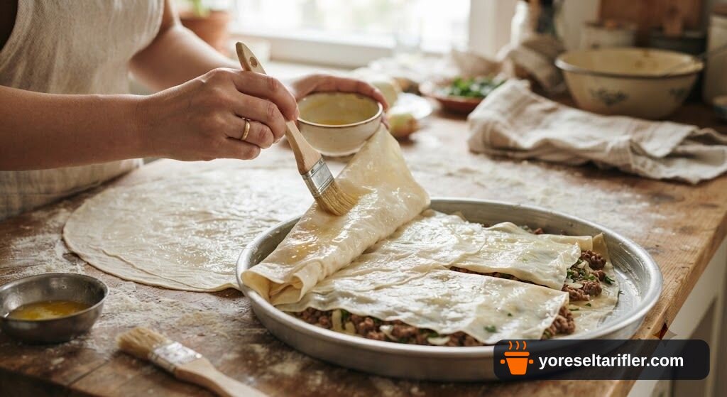 Kıymalı Su Böreği Tarifi — Adım 11
