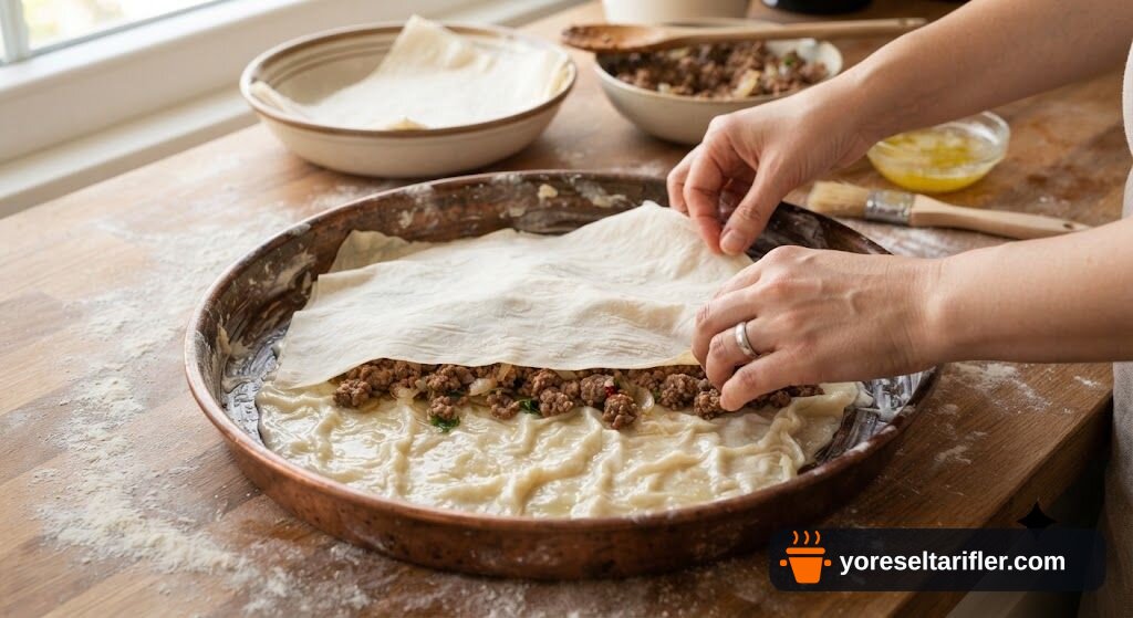 Kıymalı Su Böreği Tarifi — Adım 12