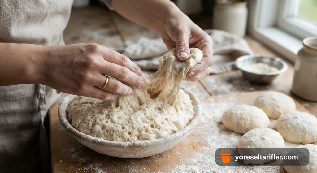 Kıymalı Yumuşak Poğaça Tarifi — Adım 1