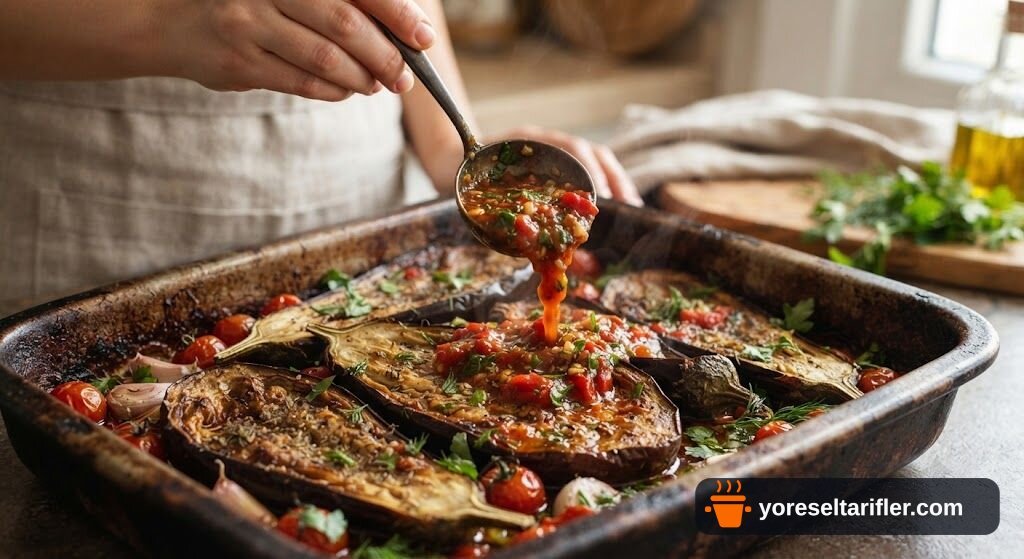 Kıymalı Zeytinyağlı Karnıyarık Tarifi — Adım 11