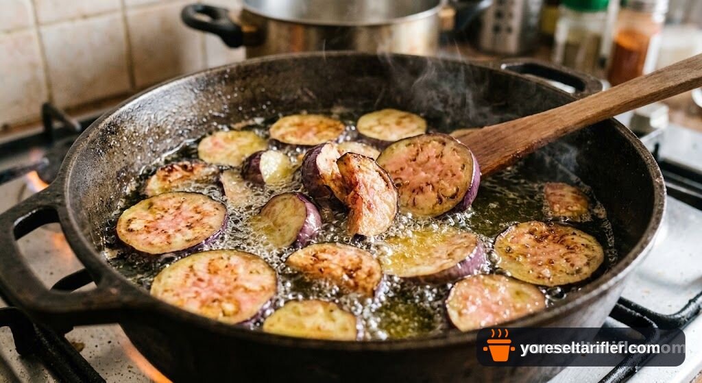 Kıymalı Zeytinyağlı Karnıyarık Tarifi — Adım 2
