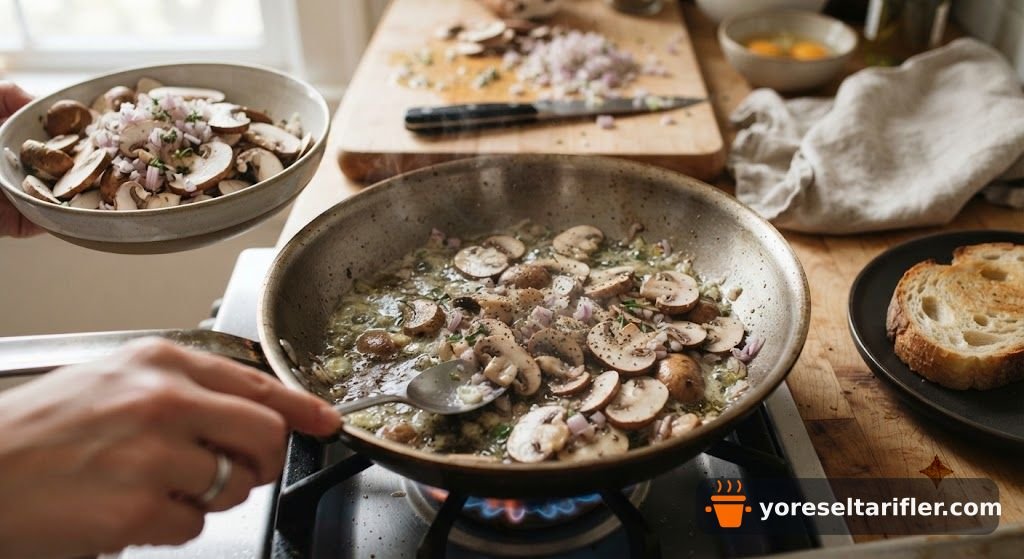 Kızarmış Ekmek Üzeri Poşe Yumurta Tarifi — Adım 1