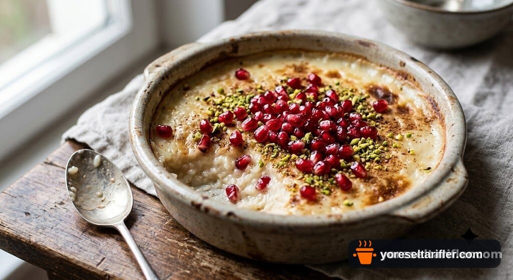 Kızarmış Nar Üstü Fırında Sütlaç Tarifi — Adım 6