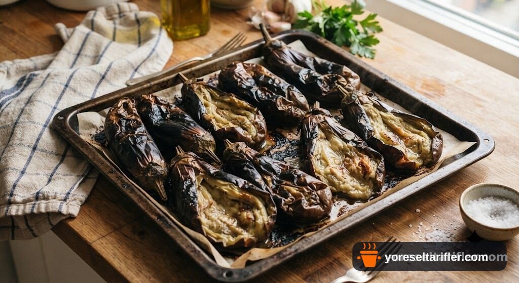 Kızarmış Patlıcanlı Alinazik Kebabı Tarifi — Adım 1