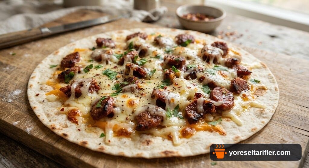 Kızarmış Peynirli Quesadilla Tarifi — Adım 10
