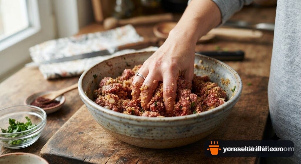 Köfteli Orman Kebabı Tarifi — Adım 1