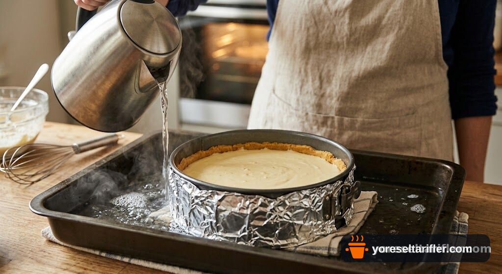 Kolay Frambuazlı Cheesecake Tarifi — Adım 10