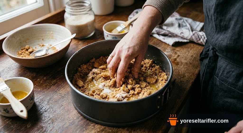 Kolay Frambuazlı Cheesecake Tarifi — Adım 3