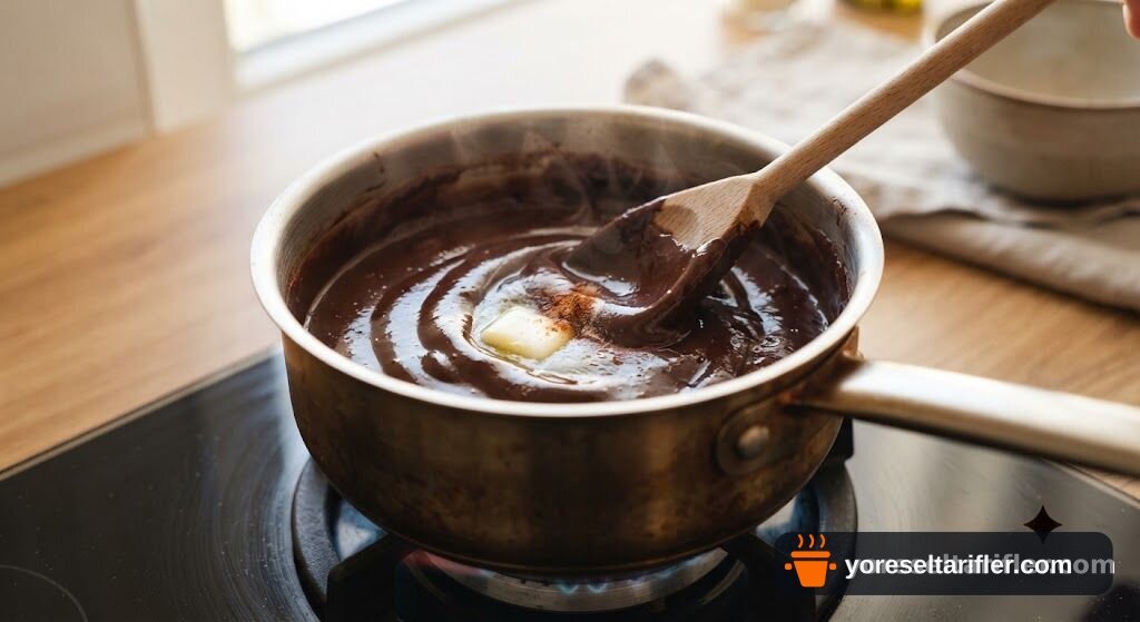 Kolay Kakaolu Puding Tarifi — Adım 3