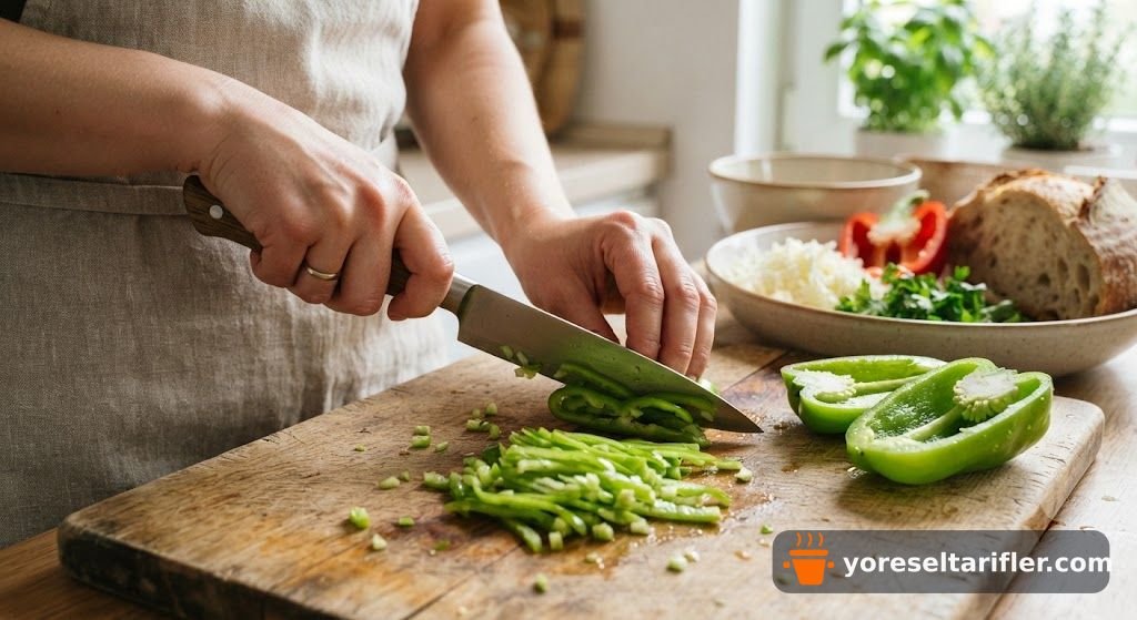 Kolay Peynirli Ekmek Dilimleri Tarifi — Adım 2