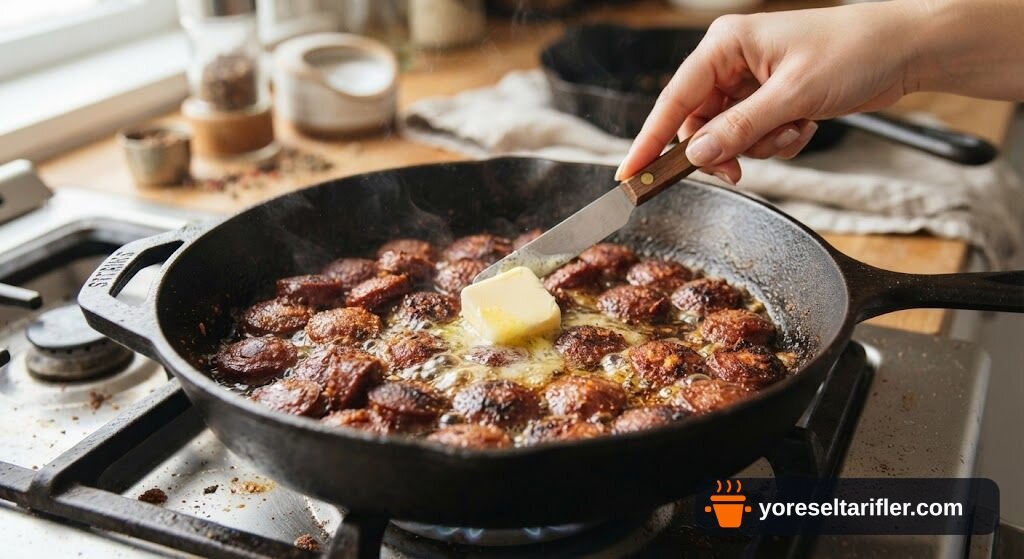 Kolay Peynirli Kahvaltılık Tava Tarifi — Adım 1