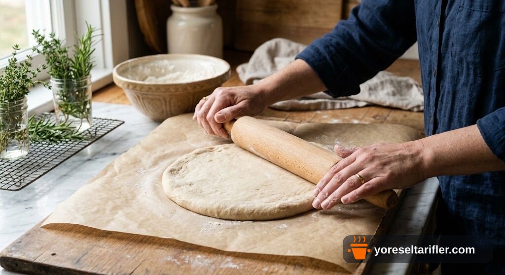 Kolay Şeftalili Galette Tarifi — Adım 5