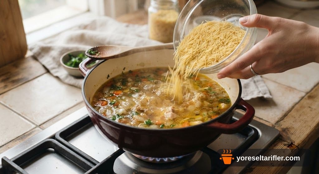 Kolay Şehriye Çorbası Tarifi — Adım 3