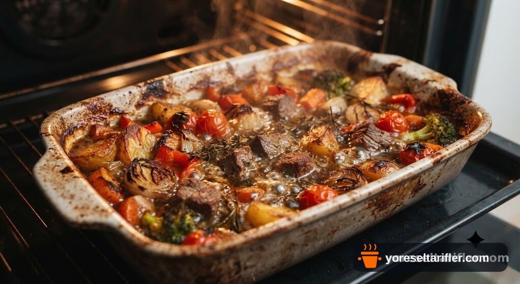 Kolay Tepsi Kebabı Yapımı Tarifi — Adım 10