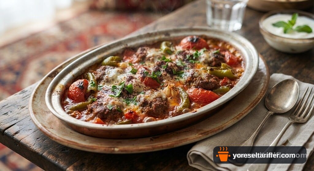 Kolay Tepsi Kebabı Yapımı Tarifi — Adım 11