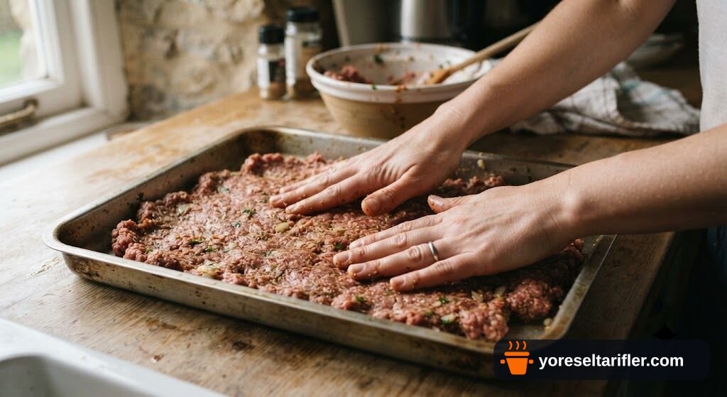 Kolay Tepsi Kebabı Yapımı Tarifi — Adım 5