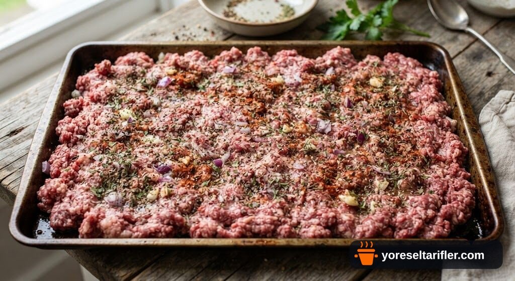 Kolay Tepsi Kebabı Yapımı Tarifi — Adım 6
