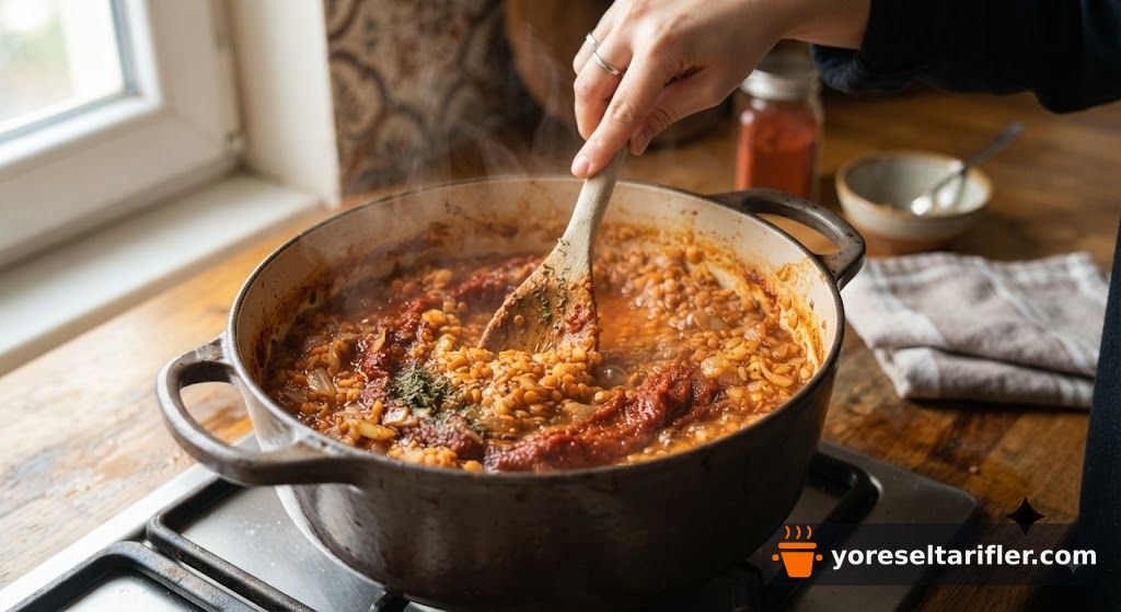 Körili Mercimek Çorbası Tarifi — Adım 2