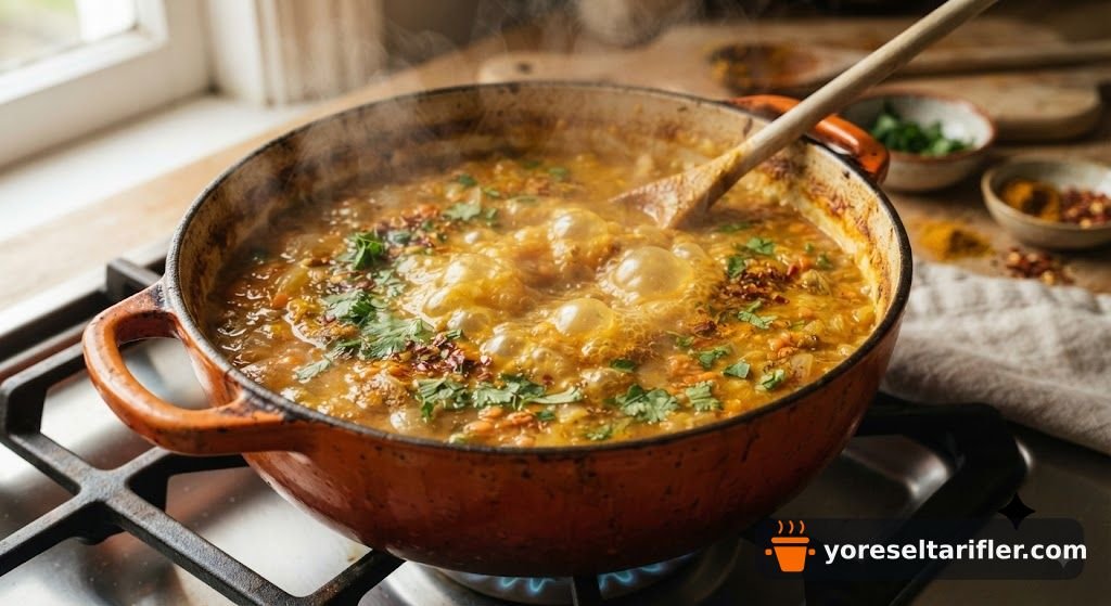 Körili Mercimek Çorbası Tarifi — Adım 4