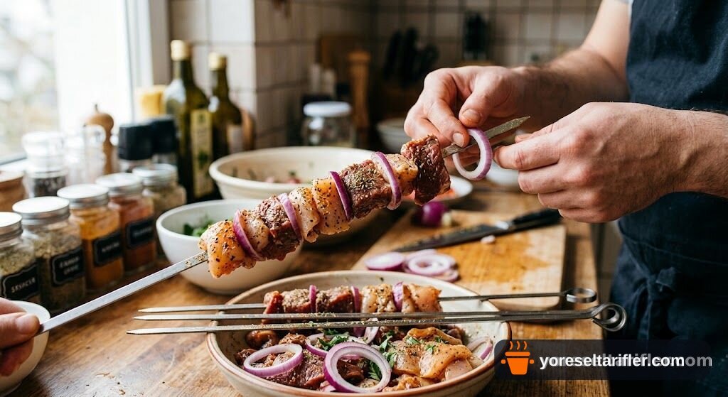 Şaşlık Kebabı Tarifi — Adım 5