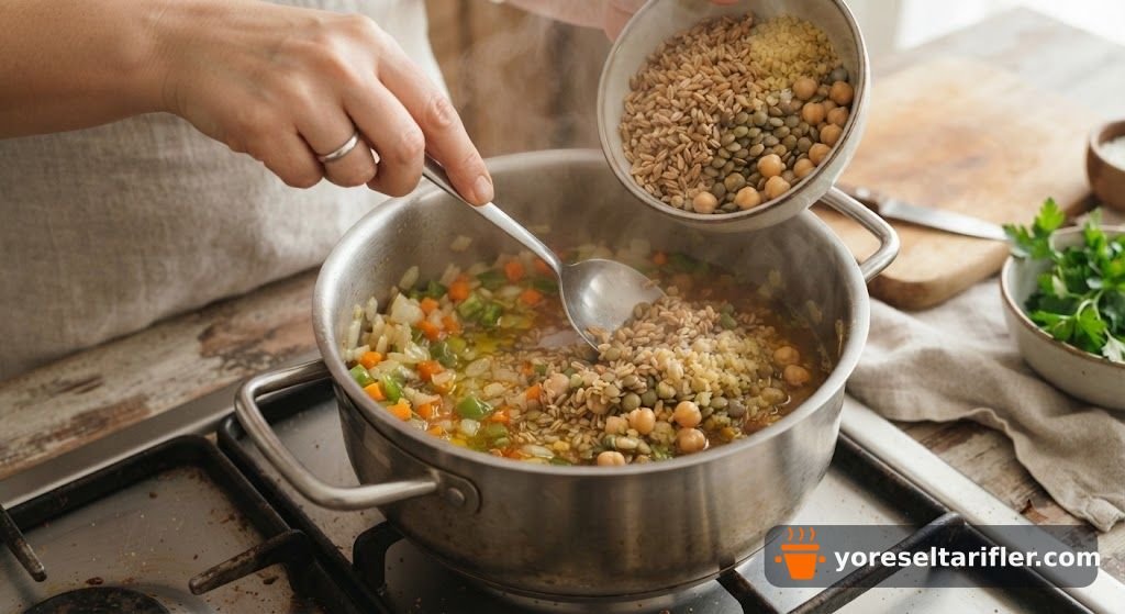 Köy Çorbası Tarifi — Adım 3