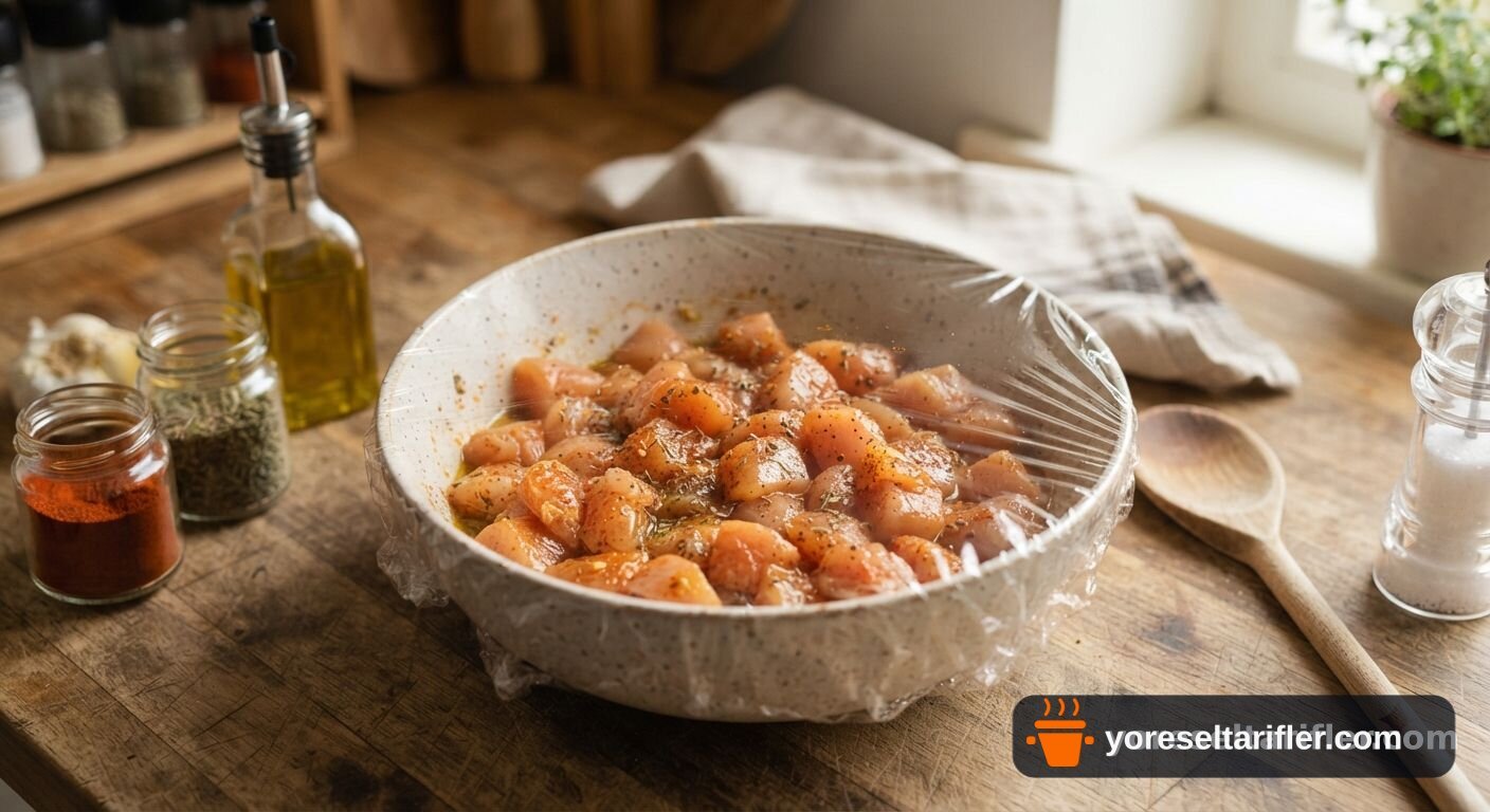 Köz Biber Soslu Tavuk Sote Tarifi — Adım 1
