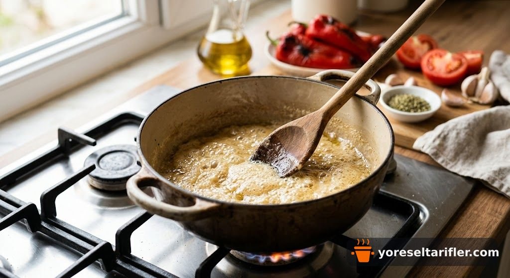 Köz Biberli Domates Çorbası Tarifi — Adım 4