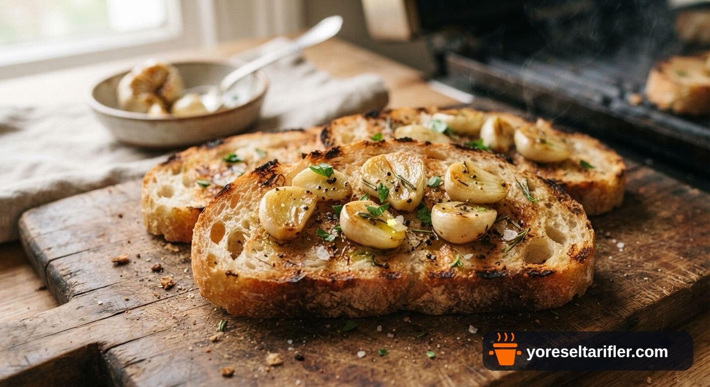 Köz Patlıcanlı Bruschetta Tarifi — Adım 5