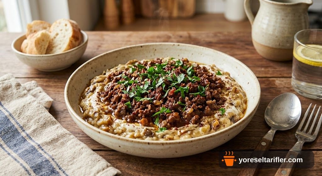 Köz Patlıcanlı Kıymalı Alinazik Tarifi — Adım 5