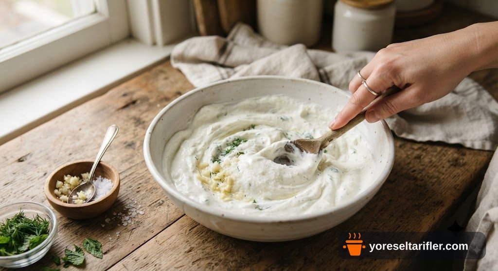 Köz Patlıcanlı Misket Köfte Tarifi — Adım 3