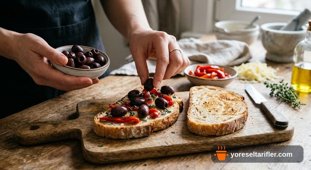 Közlenmiş Biberli Kaşarlı Tost Tarifi — Adım 1