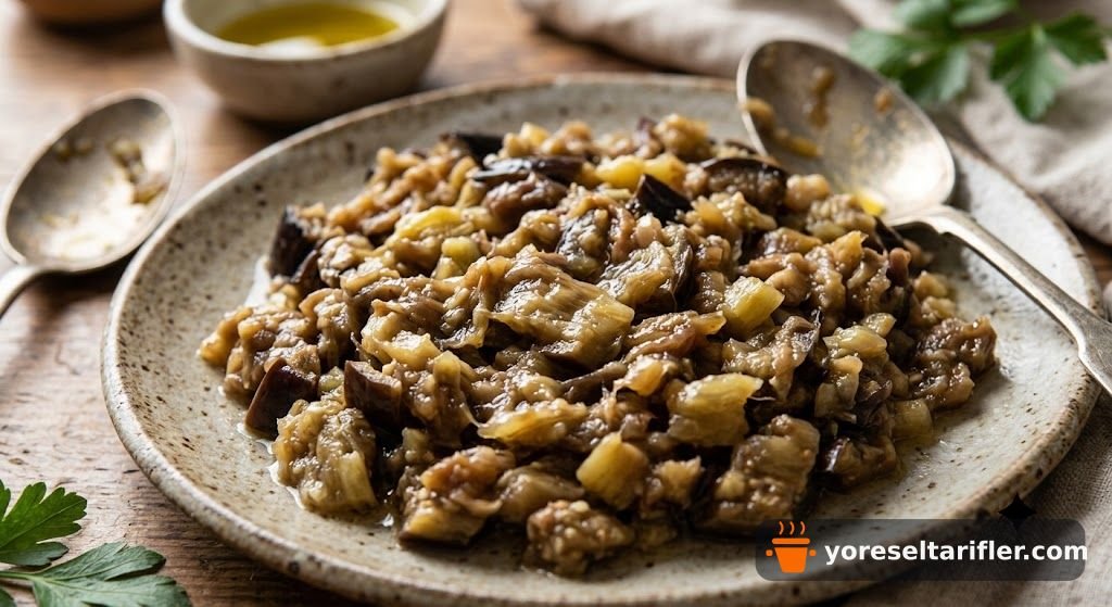 Közlenmiş Patlıcanlı Alinazik Tarifi — Adım 1