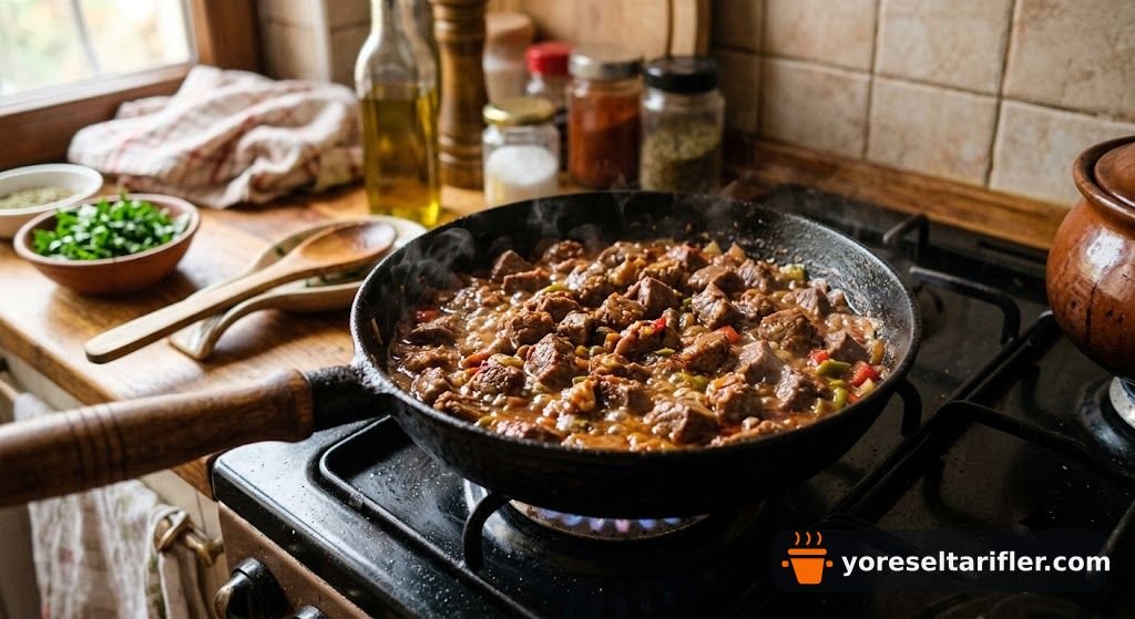 Közlenmiş Patlıcanlı Alinazik Tarifi — Adım 2