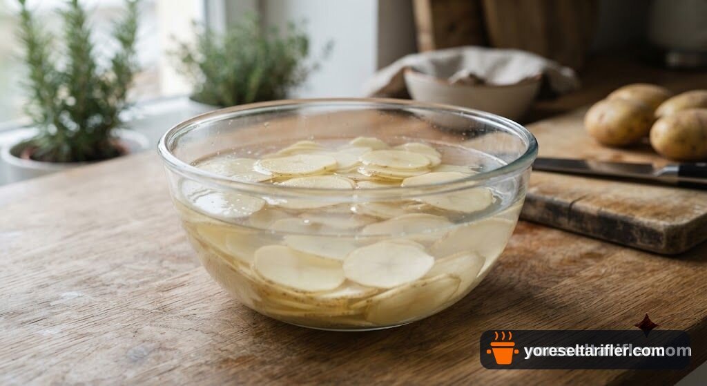 Közlenmiş Patlıcanlı Cips Panço Mezesi Tarifi — Adım 1