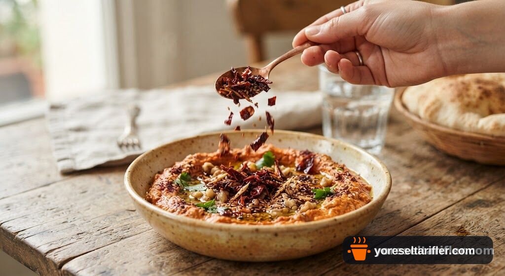 Közlenmiş Patlıcanlı Cips Panço Mezesi Tarifi — Adım 10
