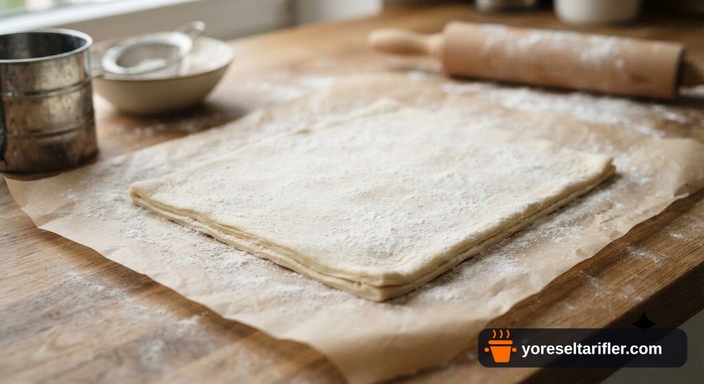 Krema ve Muzlu Kremschnitte Pastası Tarifi — Adım 17