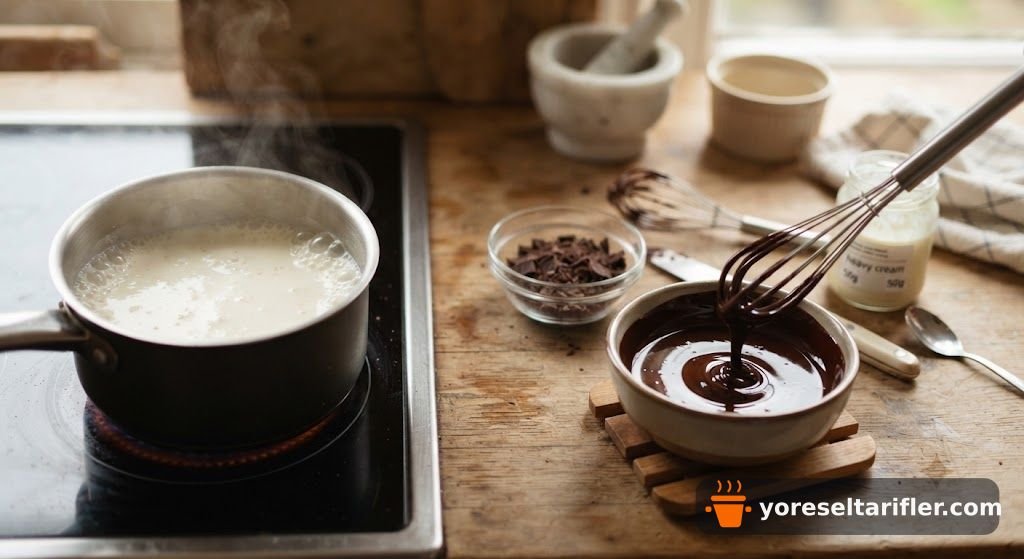 Kremalı Çikolatalı Pasta Tarifi — Adım 11