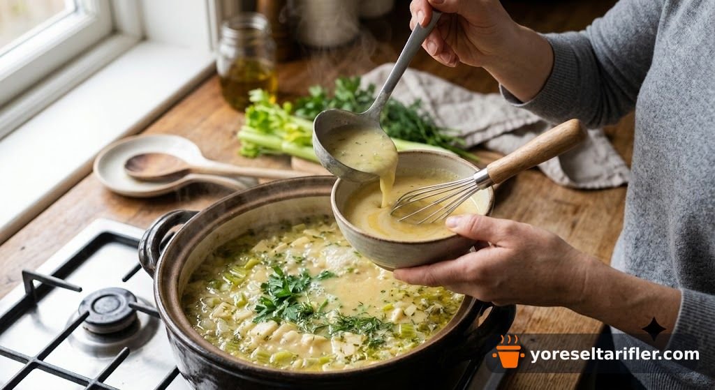 Kremalı Kereviz Çorbası Tarifi — Adım 3