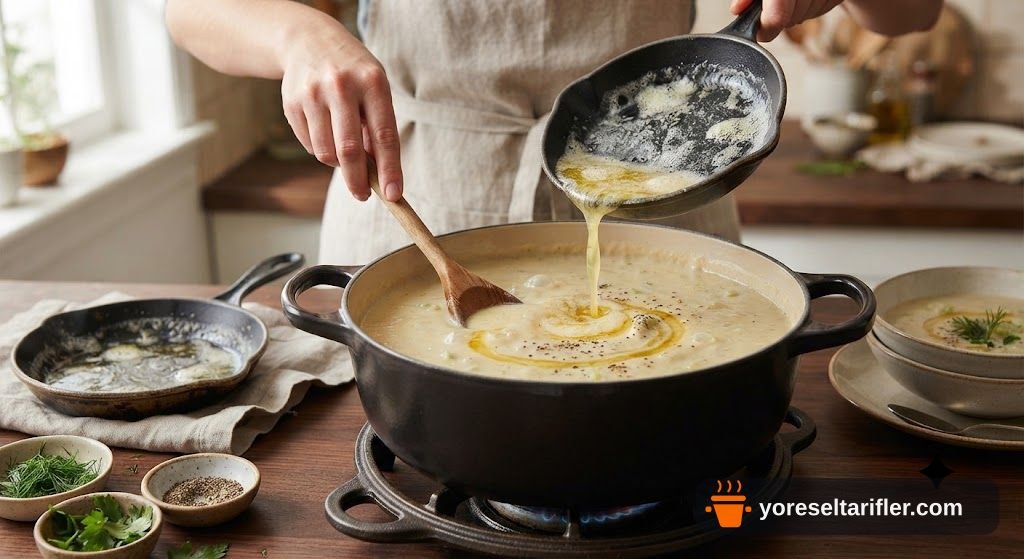 Kremalı Kereviz Çorbası Tarifi — Adım 5