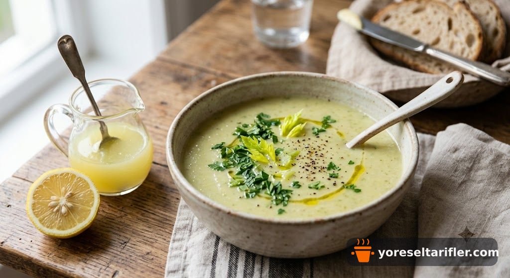 Kremalı Kereviz Çorbası Tarifi — Adım 7